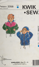 Load image into Gallery viewer, 1990's Sewing Pattern: Kwik Sew 2058