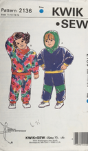Load image into Gallery viewer, 1990's Vintage Sewing Pattern: Kwik Sew 2136