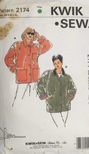 Load image into Gallery viewer, 1990's Sewing Pattern: Kwik Sew 2174