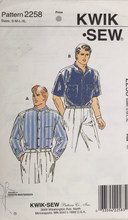 Load image into Gallery viewer, 1990's Vintage Sewing Pattern: Kwik Sew 2258