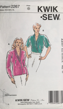 Load image into Gallery viewer, 1990's Vintage Sewing Pattern: Kwik Sew 2267