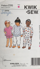 Load image into Gallery viewer, 1993 Vintage Sewing Pattern: Kwik Sew 2315
