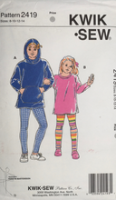 Load image into Gallery viewer, 1990's Vintage Sewing Pattern: Kwik Sew 2419