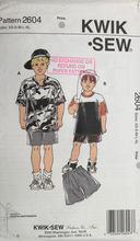 Load image into Gallery viewer, 1990's Vintage Sewing Pattern: Kwik Sew 2604