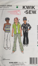 Load image into Gallery viewer, 1990's Vintage Sewing Pattern: Kwik Sew 2666