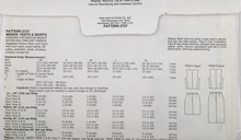 Load image into Gallery viewer, 1990's Vintage Sewing Pattern: Kwik Sew 2737