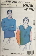 Load image into Gallery viewer, 1990's Sewing Pattern: Kwik Sew 3388