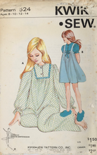 Load image into Gallery viewer, 1970's Vintage Sewing Pattern: Kwik Sew 524