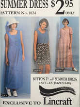 Load image into Gallery viewer, Vintage Sewing Pattern: Lincraft 1024