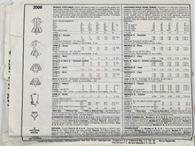 Load image into Gallery viewer, 1985 Vintage Sewing Pattern: McCalls 2006