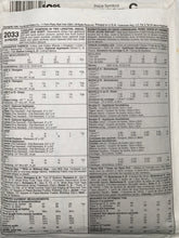 Load image into Gallery viewer, 1999 Vintage Sewing Pattern: McCalls 2033