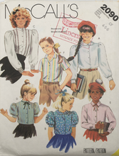 Load image into Gallery viewer, 1985 Vintage Sewing Pattern: McCalls 2090