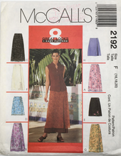 Load image into Gallery viewer, 1999 Vintage Sewing Pattern: McCalls 2192