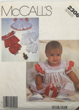 Load image into Gallery viewer, 1985 Vintage Sewing Pattern: McCalls 2306