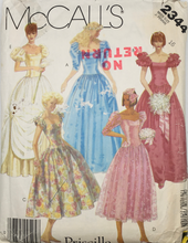 Load image into Gallery viewer, 1986 Vintage Sewing Pattern: McCalls 2344