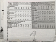 Load image into Gallery viewer, 1999 Vintage Sewing Pattern: McCalls 2401