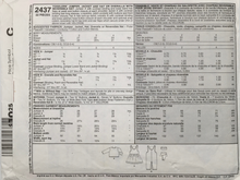Load image into Gallery viewer, 1999 Vintage Sewing Pattern: McCalls 2437