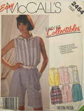 Load image into Gallery viewer, 1986 Vintage Sewing Pattern: McCalls 2454