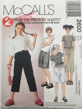 Load image into Gallery viewer, 2000 Sewing Pattern: McCalls 2600