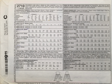 Load image into Gallery viewer, 2000 Sewing Pattern: McCalls 2710