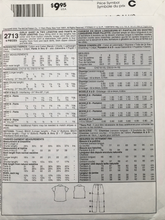 Load image into Gallery viewer, 2000 Sewing Pattern: McCalls 2713