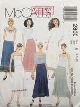 Load image into Gallery viewer, 2000 Sewing Pattern: McCalls 2800