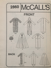 Load image into Gallery viewer, 2000 Sewing Pattern: McCalls 2860