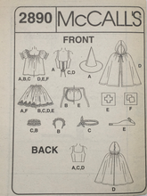 Load image into Gallery viewer, 2000 Sewing Pattern: McCalls 2890