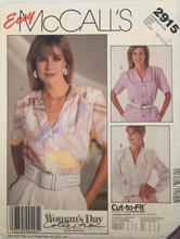 Load image into Gallery viewer, 1987 Vintage Sewing Pattern: McCalls 2915