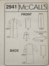 Load image into Gallery viewer, 2000 Sewing Pattern: McCalls 2941