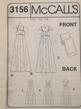 Load image into Gallery viewer, 2001 Sewing Pattern: McCalls 3156