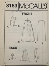 Load image into Gallery viewer, 2001 Sewing Pattern: McCalls 3163