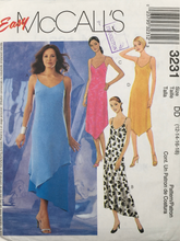 Load image into Gallery viewer, 2001 Sewing Pattern: McCalls 3231