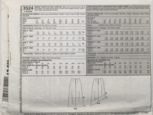 Load image into Gallery viewer, 2002 Sewing Pattern: McCalls 3524