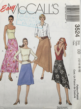 Load image into Gallery viewer, 2002 Sewing Pattern: McCalls 3524