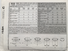 Load image into Gallery viewer, 2002 Sewing Pattern: McCalls 3532