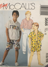 Load image into Gallery viewer, 1988 Vintage Sewing Pattern: McCalls 3555