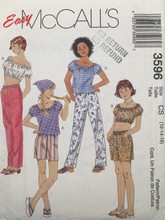 Load image into Gallery viewer, 2002  Sewing Pattern: McCalls 3596