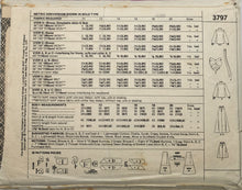 Load image into Gallery viewer, 1973 Vintage Sewing Pattern: McCalls 3797