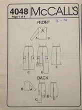 Load image into Gallery viewer, 2003 Sewing Pattern: McCalls 4048