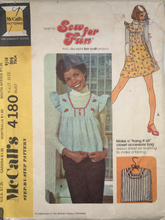 Load image into Gallery viewer, 1974 Vintage Sewing Pattern: McCalls 4180