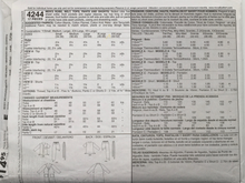 Load image into Gallery viewer, 2003  Sewing Pattern: McCalls 4244