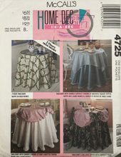 Load image into Gallery viewer, 1989 Vintage Sewing Pattern: McCalls 4725