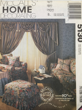 Load image into Gallery viewer, 1990 Vintage Sewing Pattern: McCalls 5130