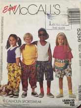 Load image into Gallery viewer, 1991 Vintage Sewing Pattern: McCalls 5356