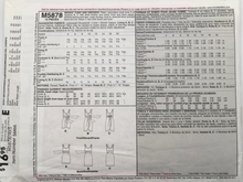 Load image into Gallery viewer, 2008 Sewing Pattern: McCalls M5878