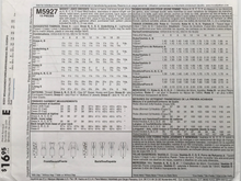 Load image into Gallery viewer, 2009 Sewing Pattern: McCalls M5927