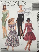 Load image into Gallery viewer, 1992 Vintage Sewing Pattern: McCalls 6035