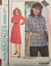 Load image into Gallery viewer, 1978 Vintage sewing Pattern: McCalls 6139