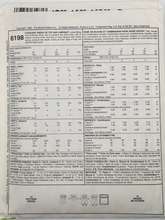 Load image into Gallery viewer, 1992 Vintage Sewing Pattern: McCalls 6198